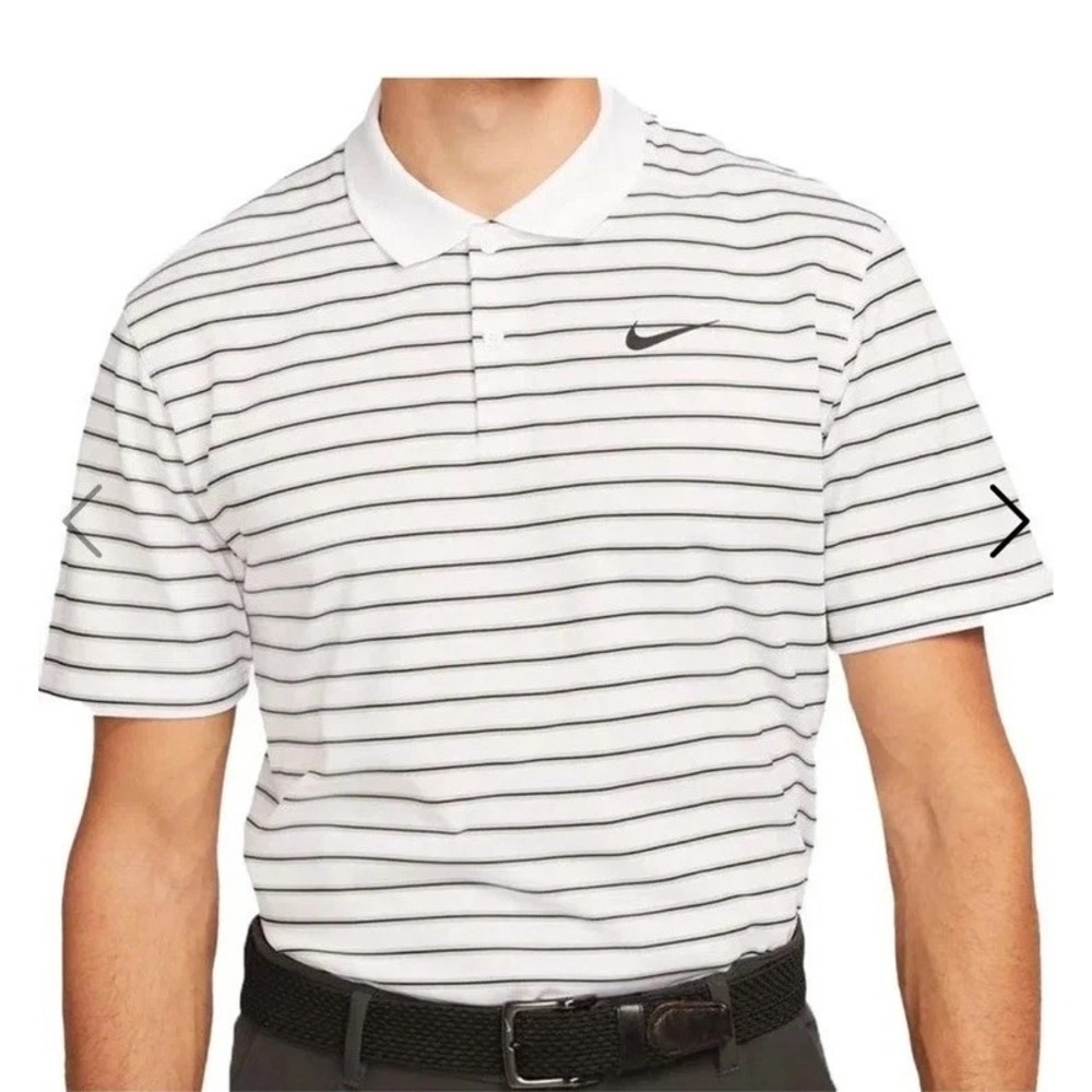 Nike Men's Size XL - Dri-FIT Victory Striped Golf Polo T-Shirt DH0829-100